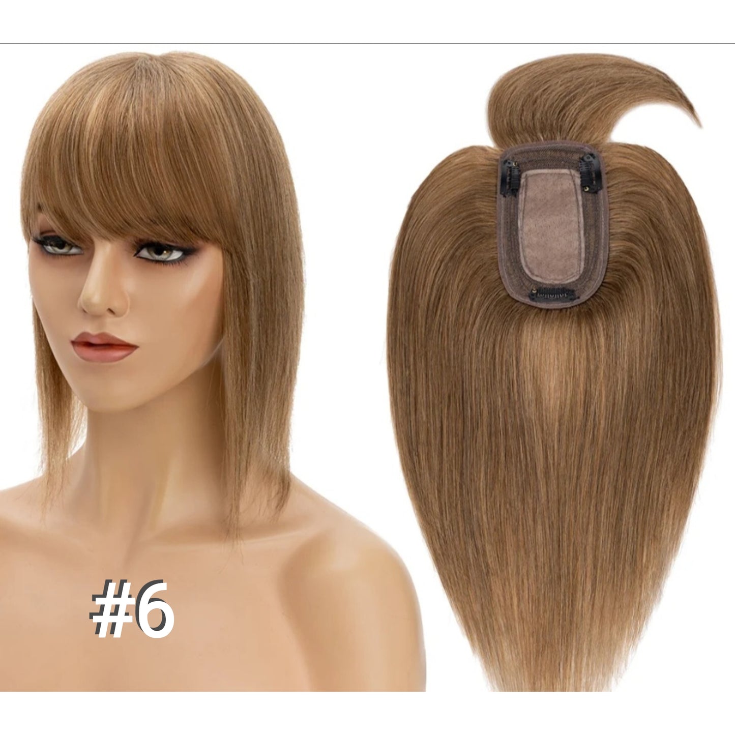 Clip-in Bangs