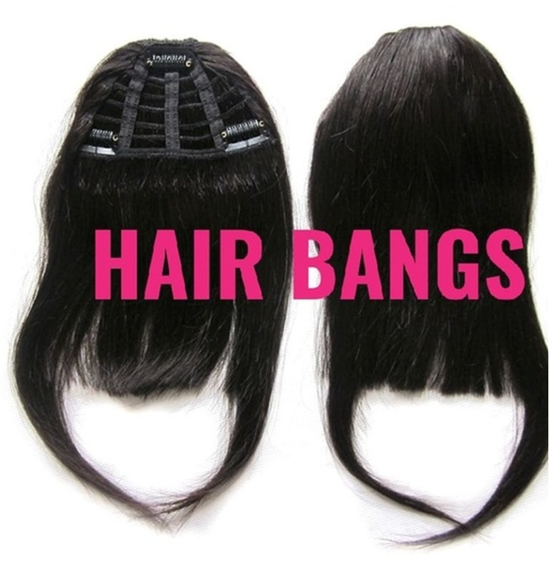 Clip-in Bangs